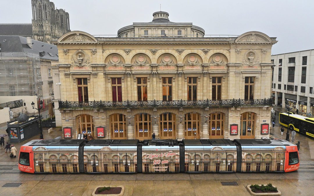 Illustration des 150 ans de l’Opéra de Reims