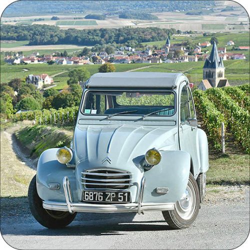 Magnet Citroën 2CV à Villedommange en Champagne