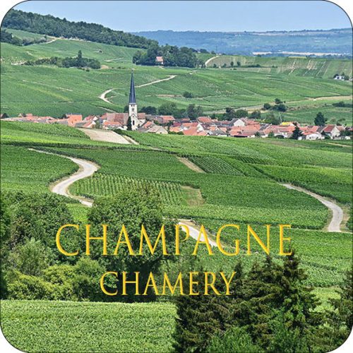 Magnet Champagne Chamery en été