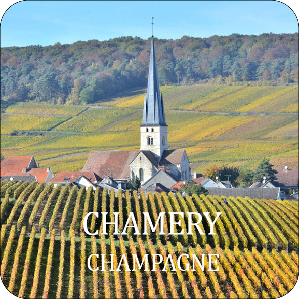 Magnet Champagne Chamery en automne