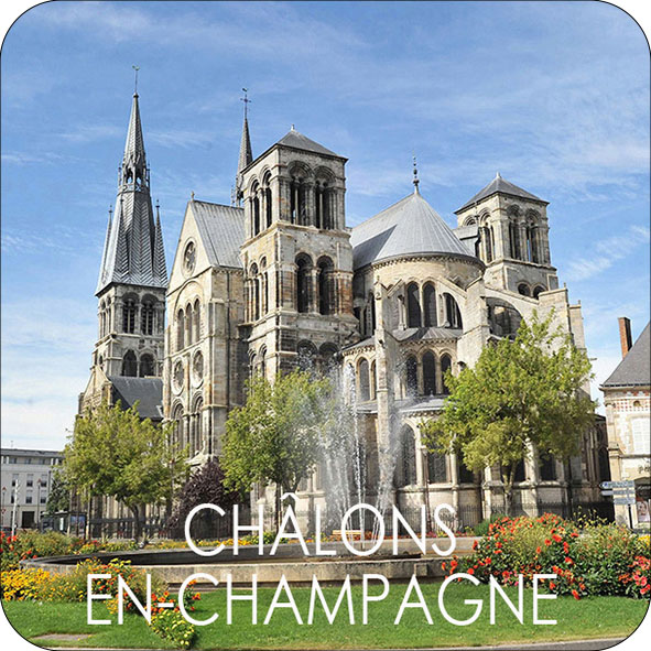 Magnet Châlons-en-Champagne, Chevet de la Collégiale Notre-Dame-en-Vaux